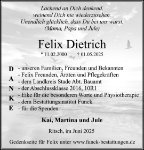 eine Anzeige